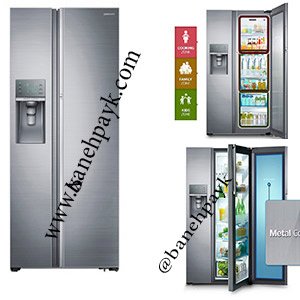 یخچال فریزر ساید بای ساید سامسونگ SAMSUNG RH77