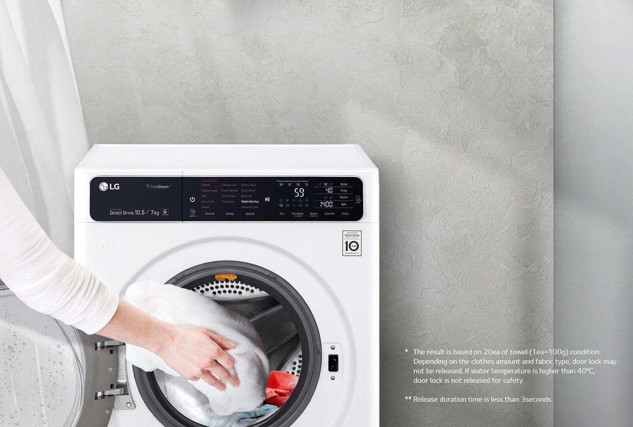 لباسشويي 10 کیلویی الجی تایتان مدل FH4U1JBHK6N