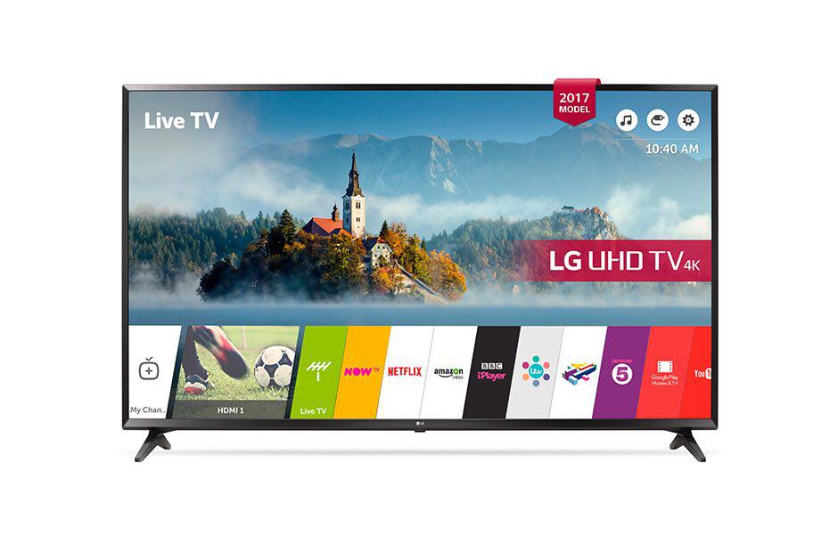 تلویزیون ال ای دی اسمارت هوشمند 43 اینچ ال جی مدل LG 43LJ610V تلویزیون ال ای دی اسمارت هوشمند 43 اینچ ال جی مدل LG 43LJ610V