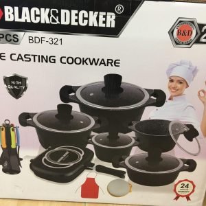 سرویس قابلمه گرانیتی بلاک انددکرمدل:BDF-321