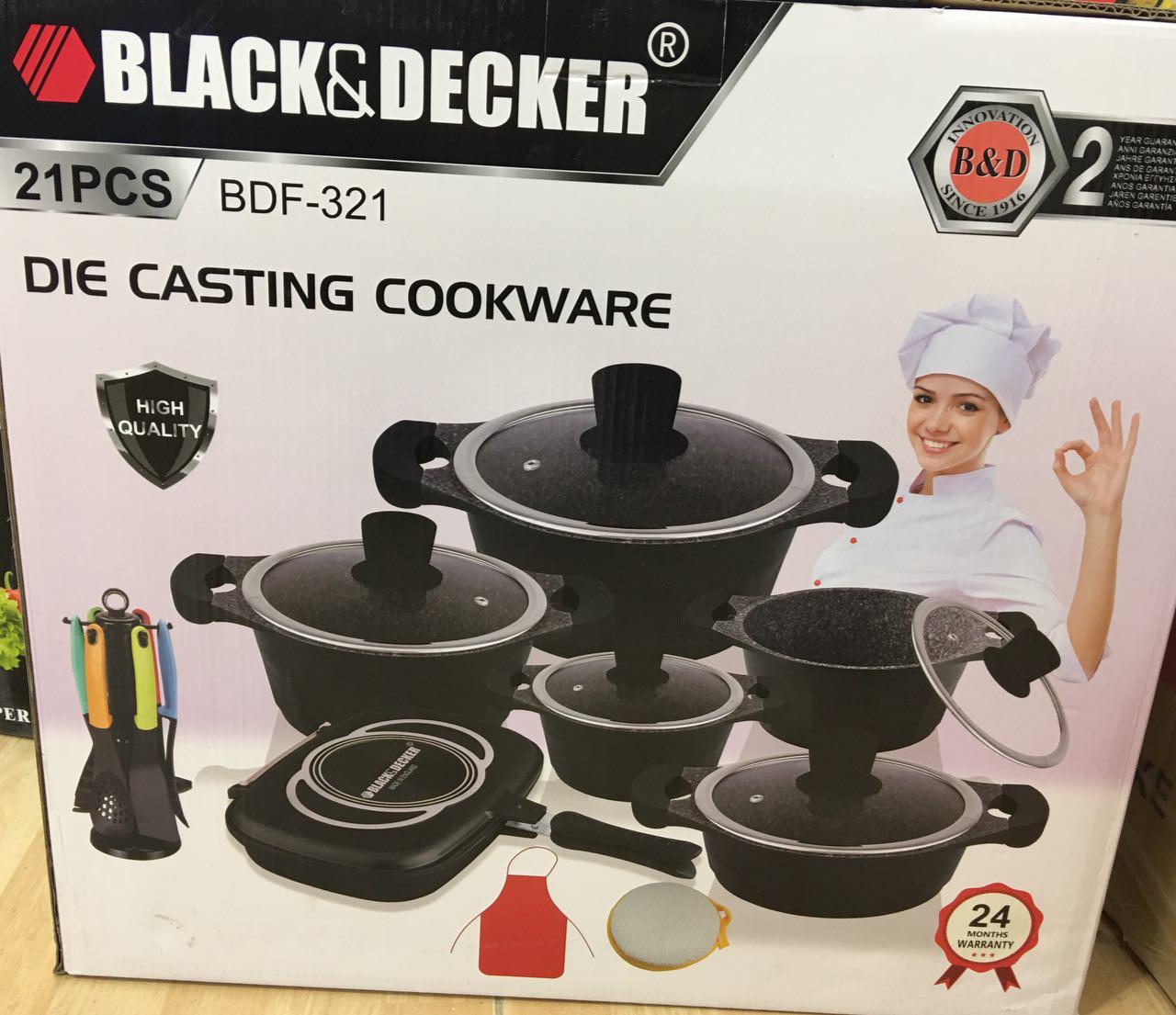 سرویس قابلمه گرانیتی بلاک انددکرمدل:BDF-321 سرویس قابلمه گرانیتی بلاک انددکرمدل:BDF-321