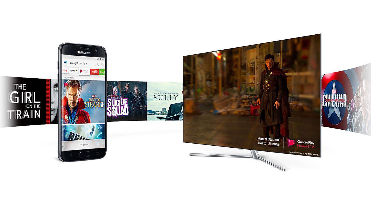 تلویزیون سامسونگ فورکی کوانتومی SAMSUNG 4K SMART QLED TV QA55Q7FAMK تلویزیون سامسونگ فورکی کوانتومی SAMSUNG 4K SMART QLED TV QA55Q7FAMK