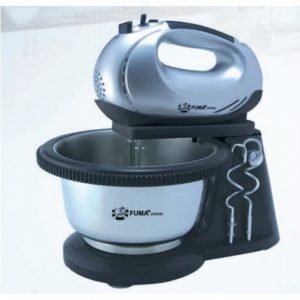 همزن کاسه دار چرخشی فوما مدل FU-939 شرکت سازنده : فوما مدل:FU-939 دارای بدنه استیل مشکی و خمیر زن حداکثر قدرت 500 وات 5 سطح تنظیم سرعت دارای عملکرد توربو یا چرخش سریع همراه با کاسه با ظرفیت 1.7 لیتر از جنس استیل قابلیت چرخش کاسه همراه با سری های هم زن و خمیر زن اهرم نگه دارنده قوی
