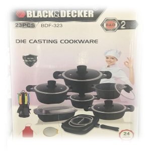 سرویس قابلمه 23 پارچه بلک اند دکر BLACK AND DECKER
