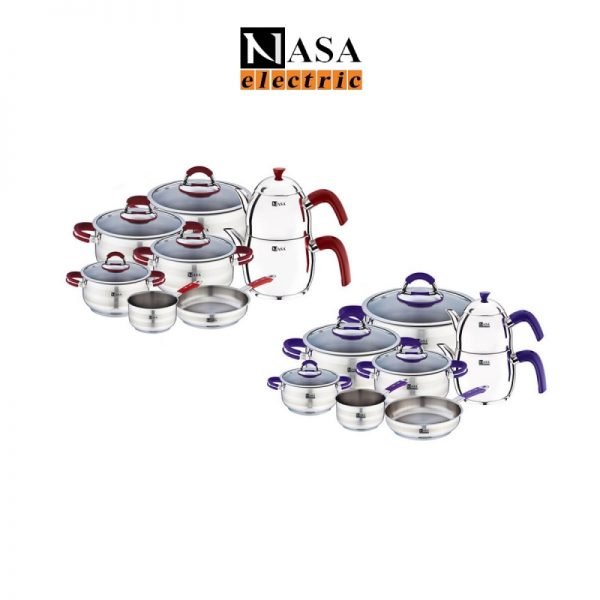 سرویس قابلمه استیل ناسا الکتریک مدل:NS-6050